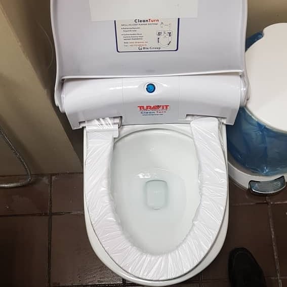 دستگاه کاورزن بهداشتی اتوماتیک توالت فرنگی